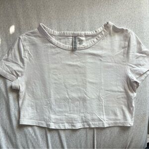 H&M Basics Crop Top